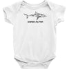 shark alpha Baby Onesie