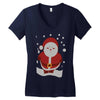 christmas santa Women's V-Neck T-Shirt