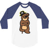 pirate bear 3/4 Sleeve Shirt