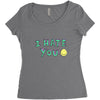 I HATE YOU Women's Triblend Scoop T-shirt