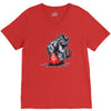 mma bulldog final V-Neck Tee