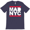 mad nyc new york city run fashion baseball jersey T-Shirt