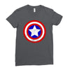 Captain America Ladies Fitted T-Shirt