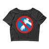 no quenelle! Crop Top