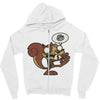 zombie ardilla Zipper Hoodie