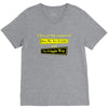 funny t shirt i live at the corner kiss my as &amp; no friggin way rude te V-Neck Tee