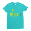be vegan Ladies Fitted T-Shirt