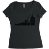drink beer Women's Triblend Scoop T-shirt