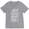 sex drugs rock n roll V-Neck Tee