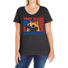 doge bless america Ladies Curvy T-Shirt