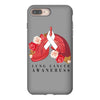 lung cancer awaneress iPhone 8 Plus Case