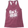 rock music r4 Racerback Tank