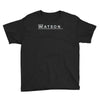 watson md   detective sherlock holmes house doctor tv show logo gift t Youth Tee