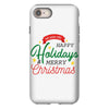we wish you happy holidays &amp; merry christmas iPhone 8 Case
