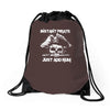 instant pirate just add rum Drawstring Bags