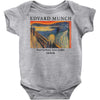 Edvard Munch Skrik Baby Bodysuit