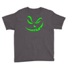 scary pumpkin halloween Youth Tee
