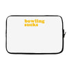 bowling sucks Laptop sleeve