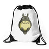 my neighbour totoro Drawstring Bags