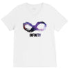 Infinity V-Neck Tee