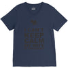 i can't keep calm my wife is pregnant V-Neck Tee