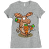 carrot party Ladies Fitted T-Shirt