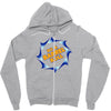 barrel roll Zipper Hoodie