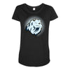 dramatic chipmunk Maternity Scoop Neck T-shirt