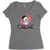 creme fraiche Women's Triblend Scoop T-shirt