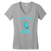ain't easy being wheezy Women's V-Neck T-Shirt