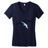 down the shore hooded Women's V-Neck T-Shirt