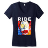 ride going blank again rock music band Women's V-Neck T-Shirt