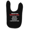 Smartass March Girl Baby Bibs