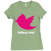 follow me Ladies Fitted T-Shirt