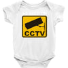 as seen on cctv chav rude,funny,cool,modern,fun Baby Onesie