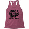 luck fishing Racerback Tank