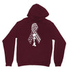 fallen soldier ribbon never forget military Unisex Hoodie
