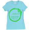 aurora total eclipse Ladies Fitted T-Shirt
