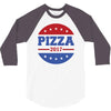 pizza 2017 3/4 Sleeve Shirt