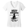Best Friend Beagle Women's V-Neck T-Shirt