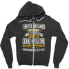 grumpy old crane operator Zipper Hoodie
