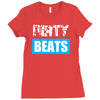 dirty beats Ladies Fitted T-Shirt