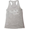 football vibes Racerback Tank