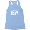 class of 2027 novelty high school elementary Racerback Tank