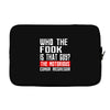 who the fook is that guy conor mcgregor Laptop sleeve