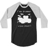 i'm a drummer please shout 3/4 Sleeve Shirt