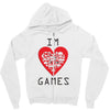 IM LOVE GAMES Zipper Hoodie