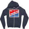 bazooka joe bubble gum logo ideal birthday present or gift Zipper Hoodie