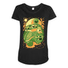 turtle Maternity Scoop Neck T-shirt