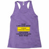Under Construction Personalize Baby Racerback Tank